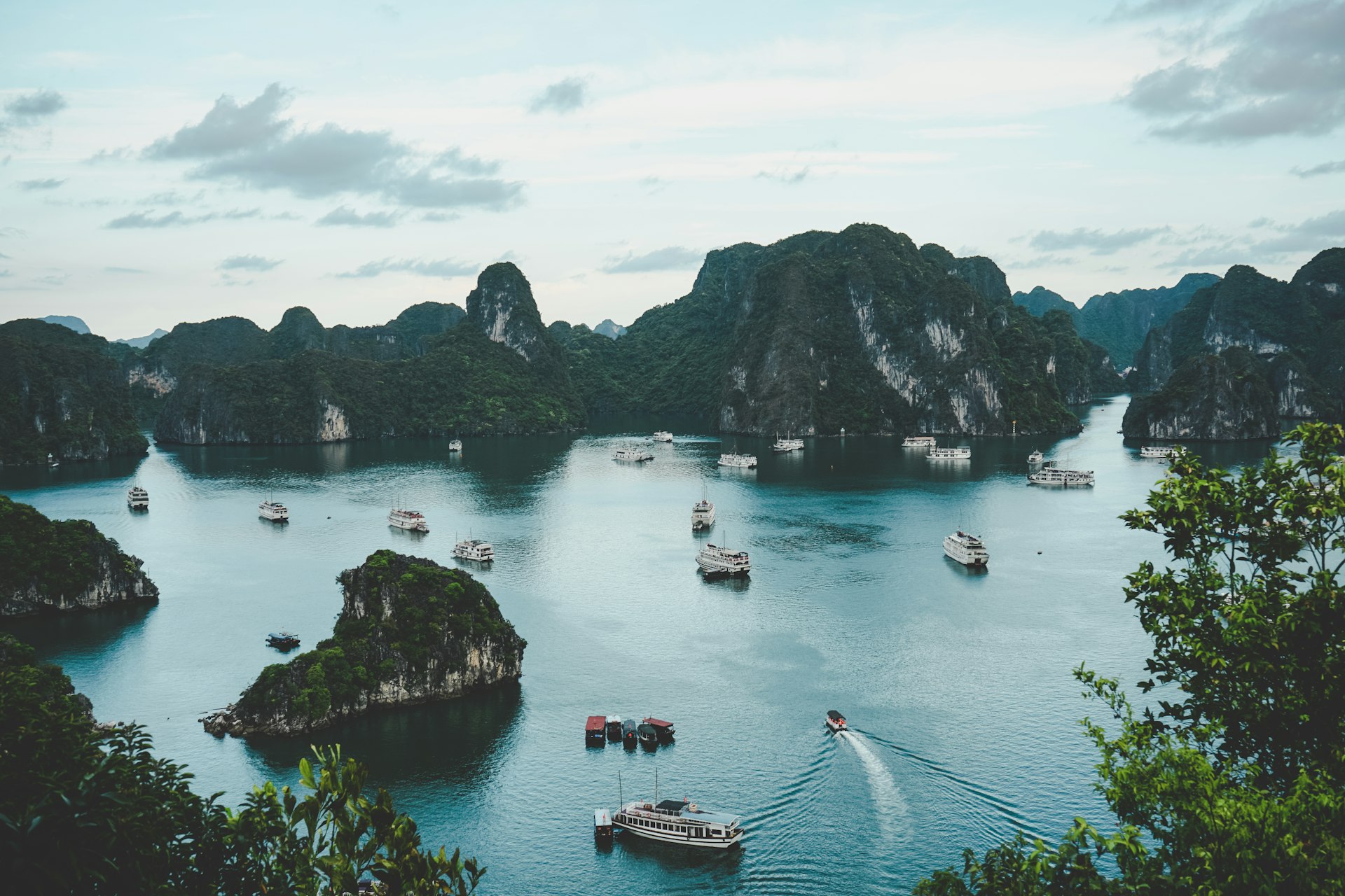 Ha Long Sunset